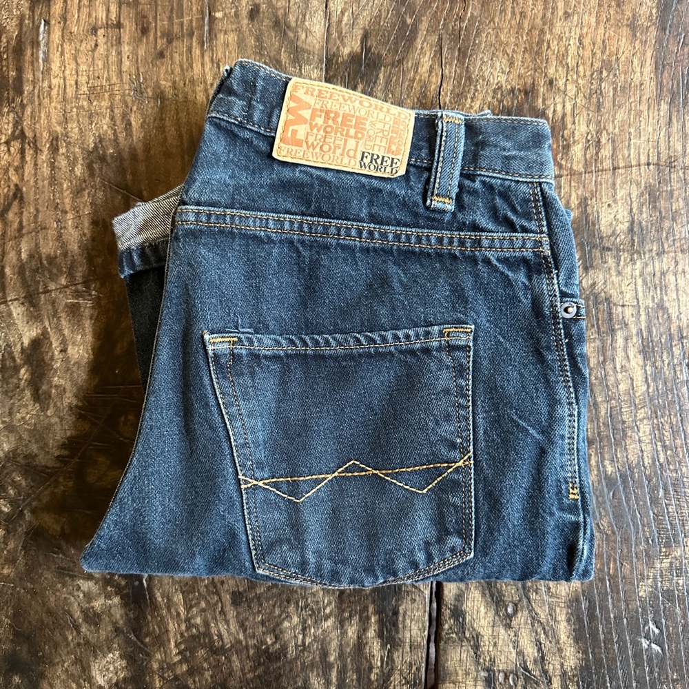 Free World Women's Straight Leg Jeans